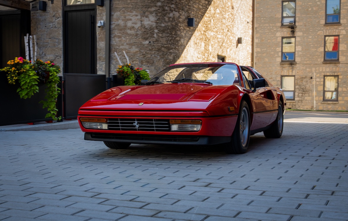Ferrari in Rot