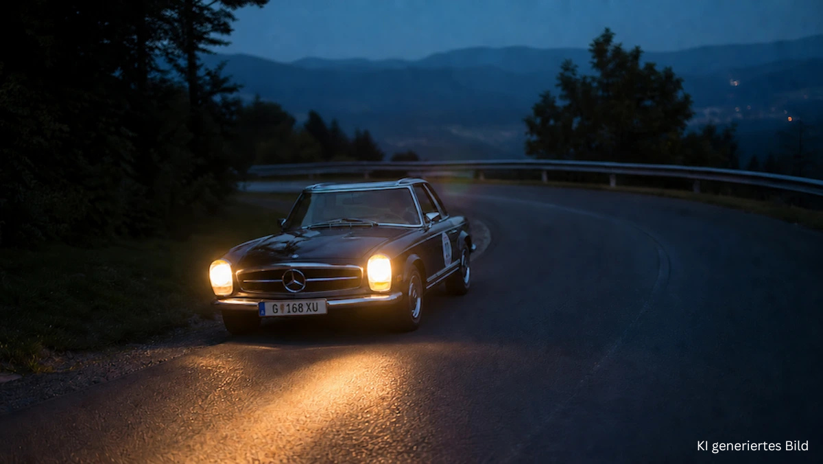 Rechberg bei Nacht_KI generiertes Bild Rechberg bei Nacht - THE CIRCLE CLASSIC